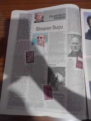 Cumhuriyet Kitap Gazetesi - 13 Eylül 2007 - Sayı 917 - Gülten Akın Celaliler Destanı - Gürhan Uçkan Yapıtları İle Yaşayacak - Evin İlyasoğlu'nun Bir Hekimin Senfonik Yolculuğu'nu Önder Kütahyalı Tanıttı - Gamze Akdemir Çetin Yiğenoğlu İle Üç Bin Yıllık Kavga Üzerine Bir Söyleşi Gerçekleştirdi - Heath W. Lowry'den Trabzon'u İslamlaşması Ve Türkleşmesi 1461 1583 Muazzez Pervan Yazdı - Erbil Tuşalp - Kuklaturka