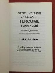 Translation Techniques in General and Medical English - Prof. Dr. Ebubekir Bakan - Genel ve Tıbbi İngilizce Tercüman Teknikleri - İngilizce , Türkçe Kitap