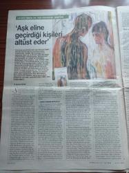 Cumhuriyet Kitap Gazetesi - 26 Nisan 2007 - Sayı 897 - Levent Mete Aşk Hastalığı - Zeynep Uzunbay'dan Bir Fal Öyküsü Uzunbay'ın Yara Falı Adlı Şiir Kitabını Atilla Er Tanıtıyor - Şebnem Atılgan Orkun Uçar ve Burak Turan İle Zifir'i Ve Türkiye'de Kurgu Romanı Konuştu - Nihat Ziyalan'la Yeni Kitabı Sevgili Şiir Üzerine Bir Söyleşi - Maksim Gorki - Behçet Necatigil Şiir Ödülü