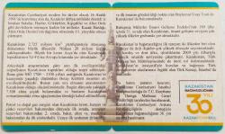 2021 Kazakistan Bağımsızlığının 30. Yılı Hatıra Gümüş Para Sertifikası..