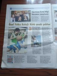 Cumhuriyet Eğitim Gazetesi - 29 Mayıs 2009- Özel Yıldız Koleji Kötü Çocuk Yoktur - Oğuzkaan Koleji Bilgi Yarışması Şampiyonu - SBS'de Başarı İçin İpuçları - SBS'de Soru Çözme Taktikleri- Çocuk İstismarını Önlemek İçin - 6 Yaş Zorunlu Eğitim İçinde Olsun