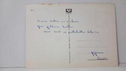 ŞEHİR KARTPOSTALI-TÜRKİYE DOĞA İÇİNDE TAŞTAN KONUT,RENKLİ,ARKASINA YAZILMIŞ 12 X 16 CM EBADINDA - 1950'LER, 1960'LAR, 1970'LER, 1980'LER