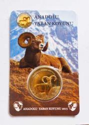 2015 Anadolu Yaban Koyunu Hatıra Para..