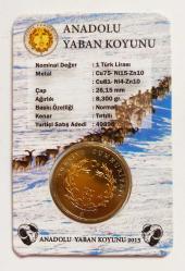 2015 Anadolu Yaban Koyunu Hatıra Para..