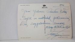 ŞEHİR KARTPOSTALI-SARIKAMIŞ DOĞA VE KIŞ TEMALI,RENKLİ,ARKASINA YAZILMIŞ 12 X 16 CM EBADINDA - 1950'LER, 1960'LAR, 1970'LER, 1980'LER
