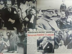 Alem Magazin Dergisi - 10 Kasım 2004 - Kahraman Sadıkoğlu - Nicole Kidman - Lady Diana - Naomi Campbell - Sharon Stone - Mustafa Kemal Atatürk - Erkan Mumcu - Didem Çapa - Özden Toker - Çiğdem Simavi - Vitali Hakko - Rıfat Özbek - Vural-Meral Gökçaylı - Heves Ekinci - Ece Vahapoğlu - Ayşegül Cinisli - Hande Ataizi - Beyhan Benardete - Arzu Sabancı - Ayşegül Toplusoy - Ruken Mızraklı - Ferruh Başağa - Şebnem-Celal Çapa - Feryal-Kemal Gülman - Ahu Tuğbay - Esra Üstünkaya - Dilek Yalçınkaya - Nil Bentürk - Ender Mermerci - Cemal Özgörkey - Selma Türkeş - Mehmet Günyeli - Güler Yiğit - Nil Karaibrahimgil - Çiğdem Kayalı - Lal Denizli - Sinem Bayer - Zerrin Bilimer - Ela Koşar - Nursen Gündüz - Ahmet Aral - Mustafa Sarıgül - Pelin Atay - Serra Merzeci - Metin-Zeynep Fadıllıoğlu - Candan Kıramer - Semra Özal - Haberleri ve fotoğrafları - Tam takım dergi- İç kısmında tek sayfası kopuktur.