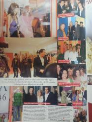 Alem Magazin Dergisi - 10 Kasım 2004 - Kahraman Sadıkoğlu - Nicole Kidman - Lady Diana - Naomi Campbell - Sharon Stone - Mustafa Kemal Atatürk - Erkan Mumcu - Didem Çapa - Özden Toker - Çiğdem Simavi - Vitali Hakko - Rıfat Özbek - Vural-Meral Gökçaylı - Heves Ekinci - Ece Vahapoğlu - Ayşegül Cinisli - Hande Ataizi - Beyhan Benardete - Arzu Sabancı - Ayşegül Toplusoy - Ruken Mızraklı - Ferruh Başağa - Şebnem-Celal Çapa - Feryal-Kemal Gülman - Ahu Tuğbay - Esra Üstünkaya - Dilek Yalçınkaya - Nil Bentürk - Ender Mermerci - Cemal Özgörkey - Selma Türkeş - Mehmet Günyeli - Güler Yiğit - Nil Karaibrahimgil - Çiğdem Kayalı - Lal Denizli - Sinem Bayer - Zerrin Bilimer - Ela Koşar - Nursen Gündüz - Ahmet Aral - Mustafa Sarıgül - Pelin Atay - Serra Merzeci - Metin-Zeynep Fadıllıoğlu - Candan Kıramer - Semra Özal - Haberleri ve fotoğrafları - Tam takım dergi- İç kısmında tek sayfası kopuktur.