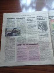 Cumhuriyet Bilim Teknik Gazetesi - 11 Aralık 1993 - Sayı 351 -  Jura dönemi Hakkında Bilgi - Migrenle Sinüzit Ağrıları Farklı Mıdır - Fesleğen Niye Yaz Sonunda Ölür - Aristo Mantığı - Eğitim Ve Araştırmada Bilgisayar Ağları Nasıl Kullanır - Türkiye'de Big Science Doğuyor - Ayılar Sezgileri Güçlü Öğrenmeye Açık - Hayvan Organıyla Yaşamak Bir Düş Mü