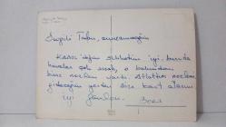 ŞEHİR KARTPOSTALI,AFGANİSTAN/MEZAR-I ŞERİF MİMARİ YAPI,RENKLİ,ARKASINA YAZILMIŞ 12 X 16 CM EBADINDA - 1950'LER, 1960'LAR, 1970'LER, 1980'LER