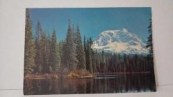 ŞEHİR KARTPOSTALI,TÜRKİYENİN GÜZELLİKLERİ ORMAN NEHİR VE KARLI DAĞ,RENKLİ,ARKASINA YAZILMIŞ 12 X 16 CM EBADINDA - 1950'LER, 1960'LAR, 1970'LER, 1980'LER