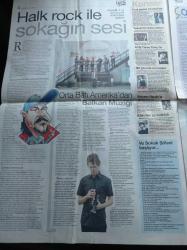 Cumhuriyet Haftasonu Gazetesi - 2 Haziran 2007 - Sayı 53 -  Atatürk Aşığı Bir Aile Zeki Triko - Revan Pera'da Haliç'e Nazır Bir Nostaljik Keyif - Fetih'te Gemiler Nereden Geldi - Avril Lavigne Fotoğrafı - Barışa Rock Konseri - Sümer Ezgü - Her Mahallede Bir Sanat Konağı - Önüm Arkam Sağı Solu Festival