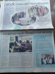 Cumhuriyet Haftasonu Gazetesi - 2 Haziran 2007 - Sayı 53 -  Atatürk Aşığı Bir Aile Zeki Triko - Revan Pera'da Haliç'e Nazır Bir Nostaljik Keyif - Fetih'te Gemiler Nereden Geldi - Avril Lavigne Fotoğrafı - Barışa Rock Konseri - Sümer Ezgü - Her Mahallede Bir Sanat Konağı - Önüm Arkam Sağı Solu Festival