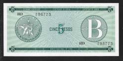 ** KÜBA ( 5 * PESOS ) 1985 - ÇİL