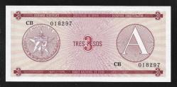 ** KÜBA ( 3 * PESOS ) 1985 - ÇİL