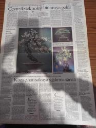 Cumhuriyet 2 Gazetesi - 20 Mayıs 1993 - Çevre İle Teknoloji Bir Araya Geldi - Mars İçin Anlaşma - Bonsai Koca Çınarı Saksıya Sığdırma Sanatı - Eskiden Havagazı Kullanmak Ayrıcalıktı - 46. Uluslararası Cannes Film Festivali'nden Notlar - Vakko Sanat Galerisi - Globe Tiyatrosu'nda Almanca Oyun - Haremdeki Dört Kadın Filmi Haremdeki Yasak Aşk İlişkileri - Lee Van Cleef - Yeniden Olacak O Kadar - Levent Kırca - Disney'in Yapımı Küçük Deniz Kızı