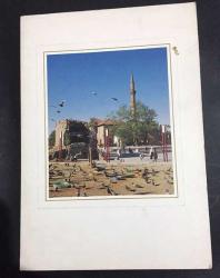 ŞEHİR KARTPOSTALI, ÇİFT YAPRAKLI, TÜRKİYE ANKARA HACI BAYRAM CAMİİ, ARKASI YAZILMAMIŞ, RENKLİ, 12 X 17 CM EBADINDA - 1950'LER, 1960'LAR, 1970'LER, 1980'LER