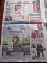 Sözcü Pazar Gazetesi - 4 Ocak 2015 - Suzan Kardeş Makyözlüktür Beni Ben Yapan - Nasıl Hizbullahçı Oldum - Ebru Şallı İhanet Etmedim - Liseli Aşıklar Sertab Erener Ve Demir Demirkan El Ele- Ferit Şahenk Bir Anda Öfkelendi - Şok İddia Sibel Can İle Sulhi Aksüt Boşandılar Ama Aynı Evi Paylaşıyorlar