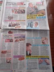 Sözcü Pazar Gazetesi - 4 Ocak 2015 - Suzan Kardeş Makyözlüktür Beni Ben Yapan - Nasıl Hizbullahçı Oldum - Ebru Şallı İhanet Etmedim - Liseli Aşıklar Sertab Erener Ve Demir Demirkan El Ele- Ferit Şahenk Bir Anda Öfkelendi - Şok İddia Sibel Can İle Sulhi Aksüt Boşandılar Ama Aynı Evi Paylaşıyorlar