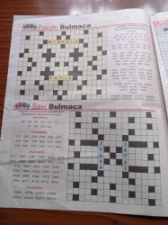 Hürriyet Bil Bul Bulmaca Gazetesi - 27 Mart 2014 - Hasibe Eren Fotoğrafı - Özlem Tekin Fotoğrafı - Zincir Bulmaca - Puzzle Bulmaca - Sayı Bulmaca - Mozaik Bulmaca - Artan Sözcük - Sudoku - Futoshiki - Kare Bulmaca