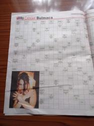 Hürriyet Bil Bul Bulmaca Gazetesi - 27 Mart 2014 - Hasibe Eren Fotoğrafı - Özlem Tekin Fotoğrafı - Zincir Bulmaca - Puzzle Bulmaca - Sayı Bulmaca - Mozaik Bulmaca - Artan Sözcük - Sudoku - Futoshiki - Kare Bulmaca