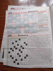 Hürriyet Bil Bul Bulmaca Gazetesi - 27 Mart 2014 - Hasibe Eren Fotoğrafı - Özlem Tekin Fotoğrafı - Zincir Bulmaca - Puzzle Bulmaca - Sayı Bulmaca - Mozaik Bulmaca - Artan Sözcük - Sudoku - Futoshiki - Kare Bulmaca