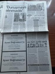 Cumhuriyet Gazetesi - 11 Kasım 2018 - Spor Dünyası ATA'yı Andı - Büyük Önder Atatürk'ü Daha Da Artan Özlem Ve Sevgiyle Andık Yüz Binler Anıtkabir'e Aktı -  7 Ocağa Ateş Düştü - Liderler 1. Dünya Savaşı'nın Bitişinin 100. Yılında Fransa'da Buluştu - 10 Kasım'da Kadir Mısıroğlu'na Ali Erbaş'tan Ziyaret