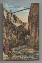 LIBRAIRIE CHAPELLE / CEZAYİR CONSTANTINE ŞEHRİ 4 ADET ŞAHANE ESKİ KARTPOSTAL...