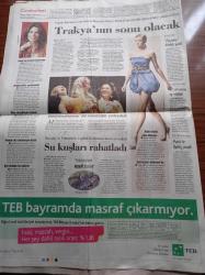 Cumhuriyet Gazetesi - 18 Kasım 2009 - Nerede Fenerbahçe Galatasaray Arasındaki Renk Kardeşliği - Türkiye Partisi Genel Başkanı Abdüllatif Şener Kurumların Genetiğini Bozuyorlar - ÖDP Genel Başkanı Alper Taş - Recep Tayyip Erdoğan Birleşmiş Milletler Zirvesinde - İmralı'ya Beş Mahkum - DTP Lideri Ahmet Türk - Yargıya Ve Ülkene Sahip Çık Yürüyüşü