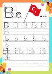 Okul Öncesi Alfabe YAZ-SİL Defteri