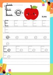 Okul Öncesi Alfabe YAZ-SİL Defteri