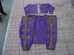 BALIKESİR ÇEVRESİNDE GENÇ KIZLARIN DÜĞÜN-BAYRAM GİBİ ÖZEL GÜNLERDE GİYDİKLERİ  CEPKEN VE ŞALVARDAN OLUŞAN  ''AĞIR TAKIM'' - CEPKENİ  OMUZ 50-GÖĞÜS 52 - KOL 55 CM - BOYU 41 CM- ŞALVARI  GENİŞLİĞİ 127 CM - BOYU 85 CM