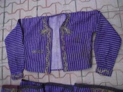 BALIKESİR ÇEVRESİNDE GENÇ KIZLARIN DÜĞÜN-BAYRAM GİBİ ÖZEL GÜNLERDE GİYDİKLERİ  CEPKEN VE ŞALVARDAN OLUŞAN  ''AĞIR TAKIM'' - CEPKENİ  OMUZ 50-GÖĞÜS 52 - KOL 55 CM - BOYU 41 CM- ŞALVARI  GENİŞLİĞİ 127 CM - BOYU 85 CM