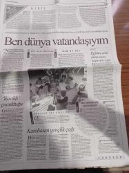 Cumhuriyet Gazetesi - 12 Ocak 2008 - Kalli'nin Son Kurbanı Hasan Şaş - Efes Pilsen Fenerbahçe El Ele- AKP Planı Tutmadı 298 Alevi Örgütünden 293'ü Yemekte Yer Almadı - Guantanamo Kapatılsın - 301'e Hrant Dink Ertelemesi - Malatya Sanığı Dini Sohbete Katılmış