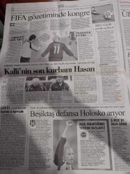 Cumhuriyet Gazetesi - 12 Ocak 2008 - Kalli'nin Son Kurbanı Hasan Şaş - Efes Pilsen Fenerbahçe El Ele- AKP Planı Tutmadı 298 Alevi Örgütünden 293'ü Yemekte Yer Almadı - Guantanamo Kapatılsın - 301'e Hrant Dink Ertelemesi - Malatya Sanığı Dini Sohbete Katılmış