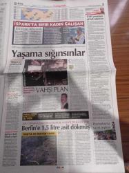 Cumhuriyet Gazetesi - 4 Eylül 2019 - 12 Dev Adam ABD'yi Elinden Kaçırdı - Radamel Falcao - Okul Güvenliği İŞKUR'dan - İlim Yayma Cemiyeti'ne Ayda 12 Milyon TL - Kemer Yapı'da Aile Saadeti - Atanmış Bakan Süleyman Soylu Seçilmiş Başkan Ekrem İmamoğlu'nu Hedef Aldı - Merkez Sağ'a Tansu Çiller Kartı - Mimarlardan Atatürk Orman Çiftliği Çağrısı