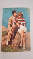 AŞK VE SEVGİLİ TEMALI KARTPOSTAL,RENKLİ,ARKASINA YAZILMAMIŞ 12 X 16 CM EBADINDA