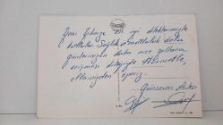 AİLE TEMALI KARTPOSTAL,RENKLİ,ARKASINA YAZILMIŞ 12 X 16 CM EBADINDA