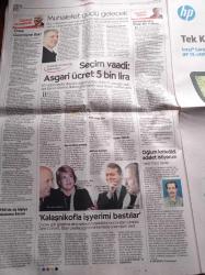 Cumhuriyet Gazetesi - 16 Nisan 2015 - Beşiktaş'ta Memurlar Kapıya Dayandı Kamyonlar İşi Şova Çevirdi - Avrupa'ya Bedava İnternet Geliyor - Miyase İlknur Dersim'de Yapılan Kazıları Yerinde İzledi - Türkiye Yanıyor İşsizlik Arttı Dolar Tutulamıyor - Avrupa Parlamentosundan Türkiye'ye Çağrı Soykırımı Tanıyın - Ahmet Davutoğlu - Soma'da 301 Madenci Davası - Abdullah Gül