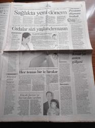 Cumhuriyet Gazetesi - 30 Haziran 2003 - Atletizmde Forma Karmaşası - İsviçre Rallisi'nde Çocuk Öldü - Türk Futbolu Dünya Markası - Rivaldo'ya Şartlı Onay - Abdullah Gül'den Fettullah Gülen'e Övgü - Recep Tayyip Erdoğan Tabanına Oynuyor İmam Hatip Takıyyesi - Hindistan Artık IMF Kreditörü - ABD Irak'ta Türk Askeri İstiyor