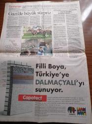 Cumhuriyet Gazetesi - 30 Haziran 2003 - Atletizmde Forma Karmaşası - İsviçre Rallisi'nde Çocuk Öldü - Türk Futbolu Dünya Markası - Rivaldo'ya Şartlı Onay - Abdullah Gül'den Fettullah Gülen'e Övgü - Recep Tayyip Erdoğan Tabanına Oynuyor İmam Hatip Takıyyesi - Hindistan Artık IMF Kreditörü - ABD Irak'ta Türk Askeri İstiyor