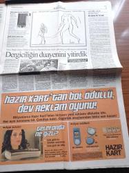 Cumhuriyet Gazetesi - 4 Haziran 2003 - Beşiktaş Şampiyonluk Öyküsü Yazı Dizisi- Efes Pilsen Kazanırsa Şampiyon - Uyuyan Şoförü Uyandıran Otomobil - ABD Desteğine İşbirliği Koşulu - Türk Amerikan İşadamları Derneği -Vatan Dergi Grubu Yönetim Kurulu Başkanı Ercan Arıklı Geçirdiği Trafik Kazası Sonucu Öldü -  Nazım Hikmet'in Vasiyeti Hala Yerine Getirilmedi- Fikret Başkaya'ya Bölücülük Propagandası Yaptığı Sebebiyle Dava - İstanbul'da Hakim Ve Savcıları Taşıyan Servise Bombalı Saldırı