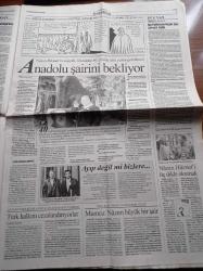 Cumhuriyet Gazetesi - 4 Haziran 2003 - Beşiktaş Şampiyonluk Öyküsü Yazı Dizisi- Efes Pilsen Kazanırsa Şampiyon - Uyuyan Şoförü Uyandıran Otomobil - ABD Desteğine İşbirliği Koşulu - Türk Amerikan İşadamları Derneği -Vatan Dergi Grubu Yönetim Kurulu Başkanı Ercan Arıklı Geçirdiği Trafik Kazası Sonucu Öldü -  Nazım Hikmet'in Vasiyeti Hala Yerine Getirilmedi- Fikret Başkaya'ya Bölücülük Propagandası Yaptığı Sebebiyle Dava - İstanbul'da Hakim Ve Savcıları Taşıyan Servise Bombalı Saldırı