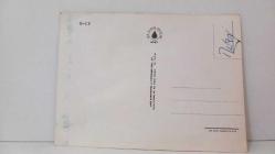 ÇİÇEK TEMALI KARTPOSTAL,RENKLİ,ARKASINA YAZILMIŞ 12 X 16 CM EBADINDA