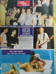 Alem Magazin Dergisi - 21 Temmuz 1999 - Elif Edes - Billur Kalkavan - Nermin Bezmen - Mesut Yılmaz - Ruken Mızraklı - Berna Yılmaz - Heves Ekinci - Kutlu Aktaş - Sedef Küçük - Ertuğrul Akbay - Müberra Yorgancıoğlu - Selim Soydan - Ela Koşar - Leyla Atalık - Figen Batur - Mustafa Atalık - Ayşegül Cinisli - Aslan Kemal Gülman - Üzeyir Garih - Mehmet Nazif Günal - Doğan Gönül - Ömer Koç - Maide Kurttepeli - Aşkın Nur Yengi - Mete Topçuoğlu - İzel - Umut Sezgin - Didem Özkan - Öykü Osma - İlhan Karadeniz - Hande Demir - Nesligül Üstay - Ömer Karacan - Feryal-Kemal Gülman - Turgay Uzun - Ekin Koşar - Ahmet Nezih Erdem - Cemil İpekçi - Ahmet Yalman - Sergen Yalçın - Ayşe San - Kemal Taner - Füsun Topbaş - Nesrin İlter - Gül Dürüst - Berna Tokar - Sezen Aksu - Mehmet Ali Erbil - Zeynep Tunuslu - İlgi Gövsa - Huysuz Virjin - İzzet Çapa - Emrah - İbrahim Kutluay - Haberleri ve fotoğrafları - Tam takım dergi- Kapak Sayfasında kopukluk vardır