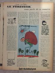 SPİROU - 2 Juillet 1959 - Vintage Cartoon Magazine - Fransızca Dergi - (Z Comme Zorglub - Winston Churchill - Le Cavaliers Sans Visage - Le Secret Des Monts Tabou - Le Roi Captif - Buck Danny - Marc Dacier - Les 7 Fontaines - Si La Tente Vous Tente - Foucauld - Luce et Tilly - En Vacances - Sandy)