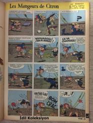 SPİROU - 10 Septembre 1959 - Vintage Cartoon Magazine - Fransızca Dergi - (Lucky Luke - Buck Danny - Sandy - Les 7 Fontaines - Une Nouvelle Aventure De La Patrouille Des Castors - Une Aventure De Luce et Tilly - Le Cavalier Sans Visage - Foucauld Conquerant Pacifique - Les Mangeurs de Citron - Un Avion Pour M. Finch - Gil Jourdan - Les Belles Histoires De L'Oncle Paul - Z Comme Zorglub) )