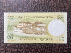 Bhutan 20 Ngultrum 2006  (10/10)- ÇİL ( UNC)
