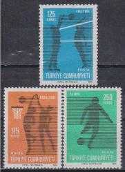 1974 SPOR KONULU SÜREKLİ SERİ MNH