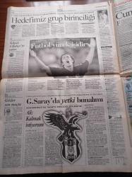 Cumhuriyet Gazetesi - 9 Haziran 2003 -  Galatasaraylı  Bülent Korkmaz Futbol Yürek İşidir -  Ariel Ortega - Yolsuzlukta Hesaplaşma -  Ortadoğu Barışı Recep Tayyip Erdoğan'dan Yol Haritasına Destek - Irakgate Skandalı - Ankara İstanbul Demiryolu Eski Projeye Temel Atıldı - Mesut Yılmaz -  Bülent Ecevit