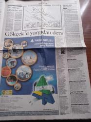 Cumhuriyet Gazetesi - 7 Mart 2003 - Ali Sami Yen Stadında Sarı Lacivert Yasak - Beşiktaş 100 Yaşında - Kofi Annan'a Hayır - İngilizden Kirli Sırlar Irak'a Tesis Kurduğu Ortaya Çıktı - Çin De ABD'nin Karşısında - Melih Gökçek Yargıyla İnatlaşıyor Hitit Güneşi Yine Doğacak - Savaşa İnat Yine Sinema